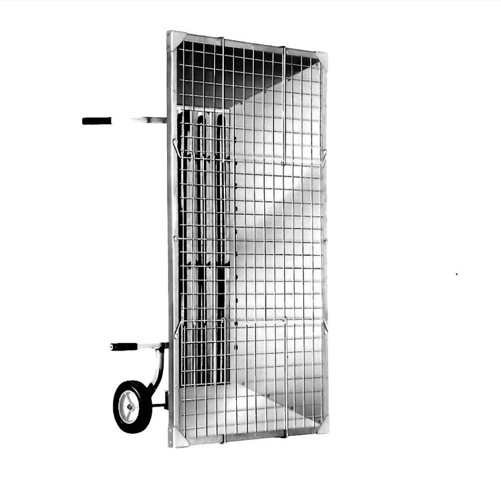 Portable electric infrared heater